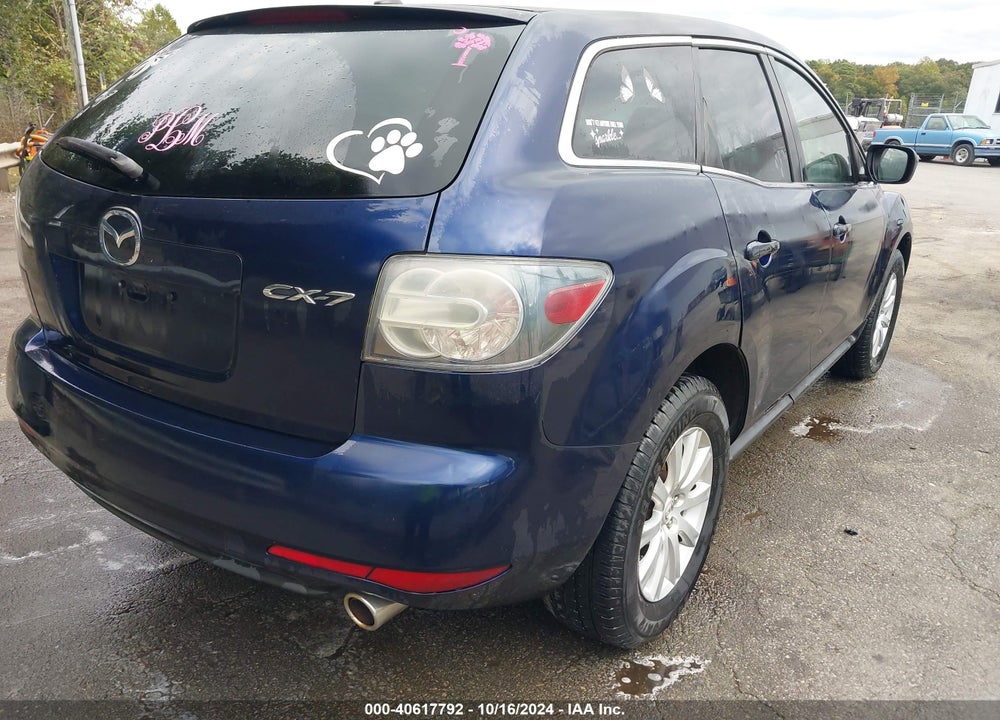 2012 MAZDA CX-7 I SPORT VIN: JM3ER2BM3C0412786