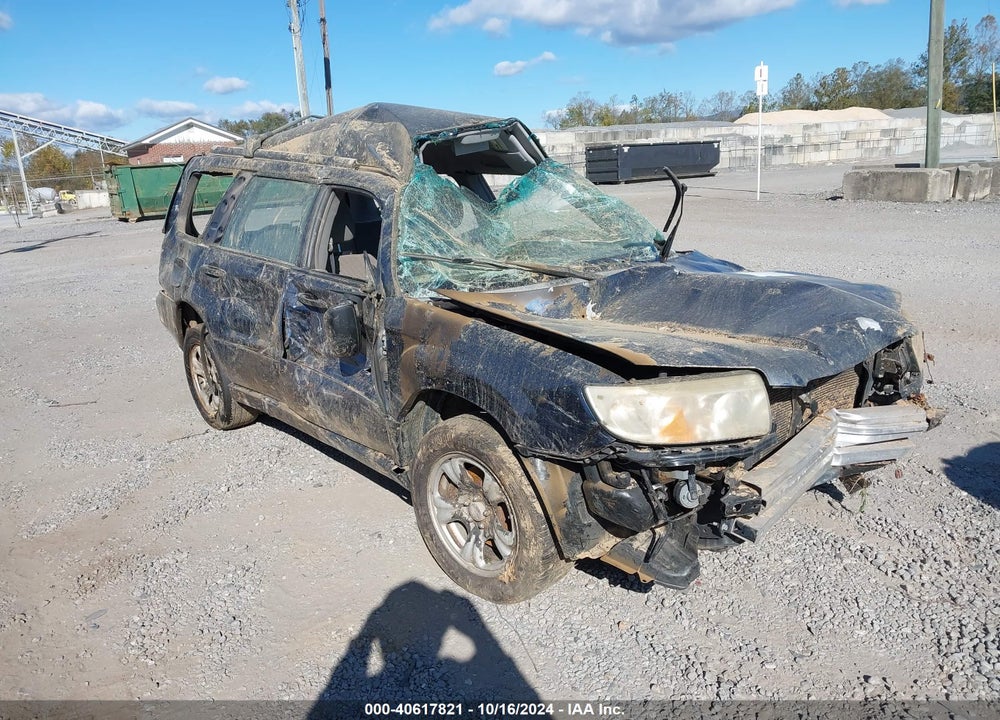 2006 SUBARU FORESTER 2.5X VIN: JF1SG63696H714667