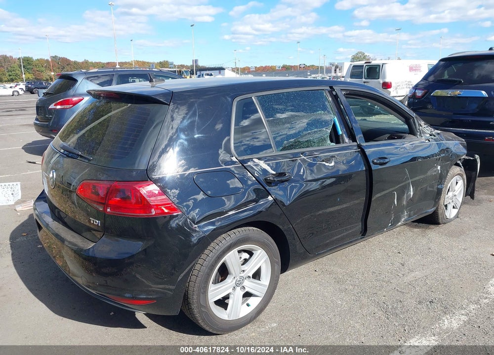 2015 VOLKSWAGEN GOLF VIN: 3VW2A7AU8FM061597
