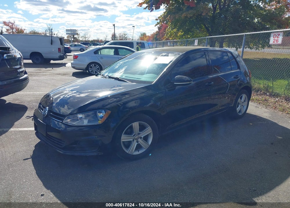 2015 VOLKSWAGEN GOLF VIN: 3VW2A7AU8FM061597