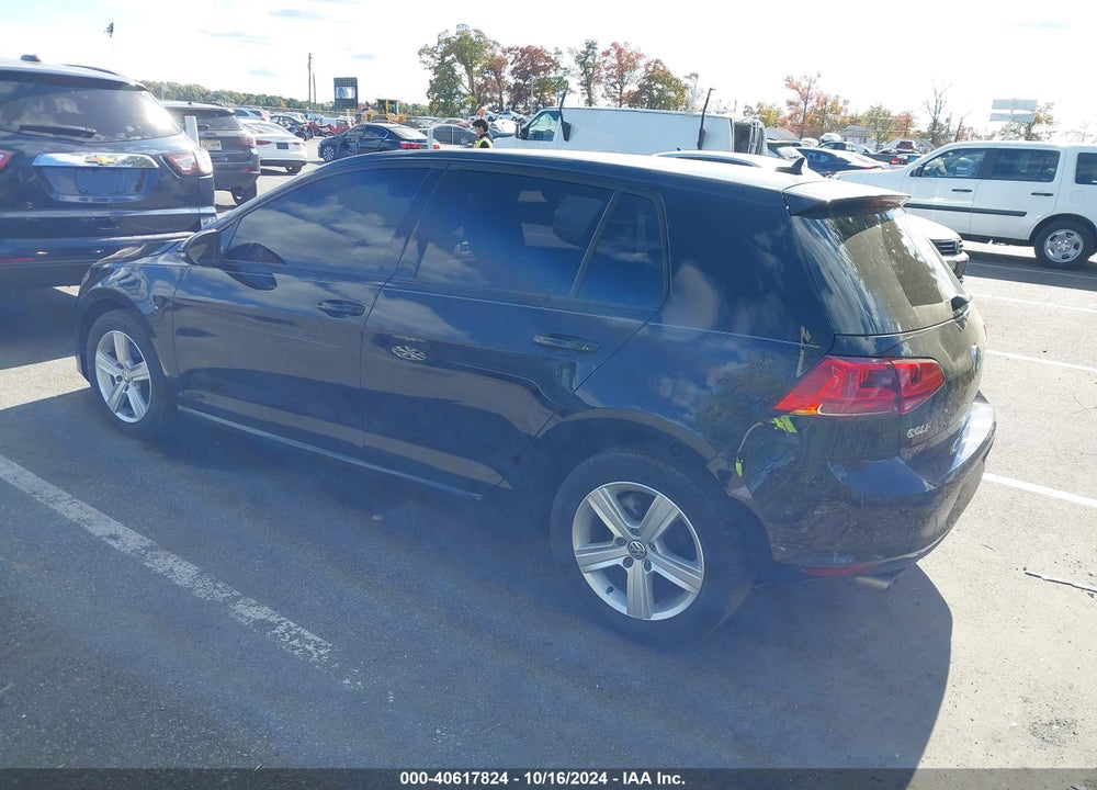 2015 VOLKSWAGEN GOLF VIN: 3VW2A7AU8FM061597