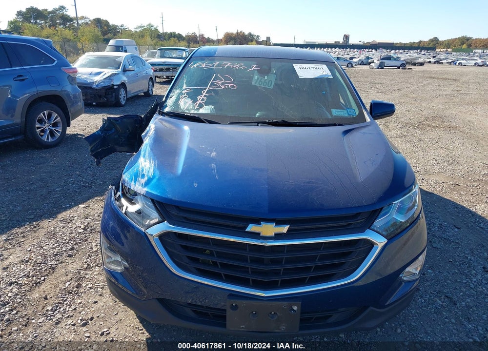 2020 CHEVROLET EQUINOX FWD LT 1.5L TURBO VIN: 2GNAXKEVXL6129849