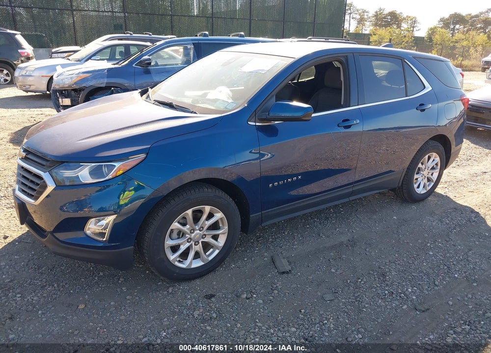 2020 CHEVROLET EQUINOX FWD LT 1.5L TURBO VIN: 2GNAXKEVXL6129849