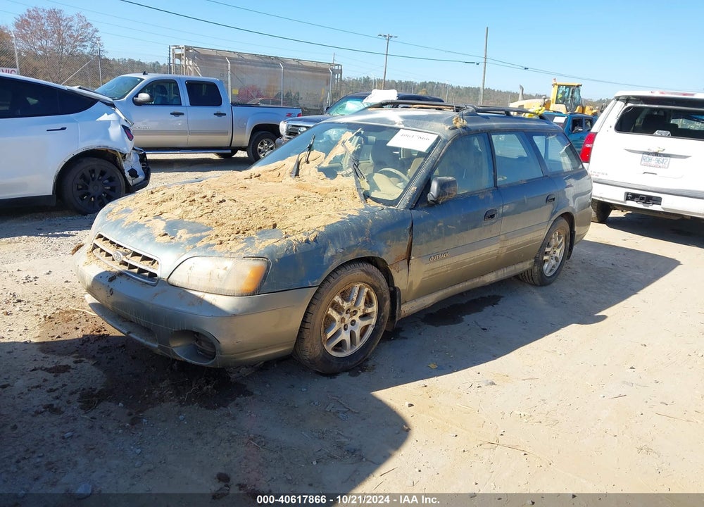 2000 SUBARU OUTBACK VIN: 4S3BH6759Y7659705