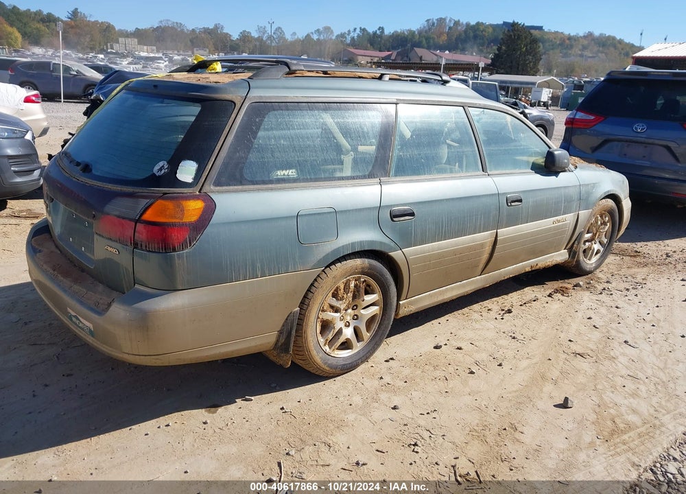 2000 SUBARU OUTBACK VIN: 4S3BH6759Y7659705