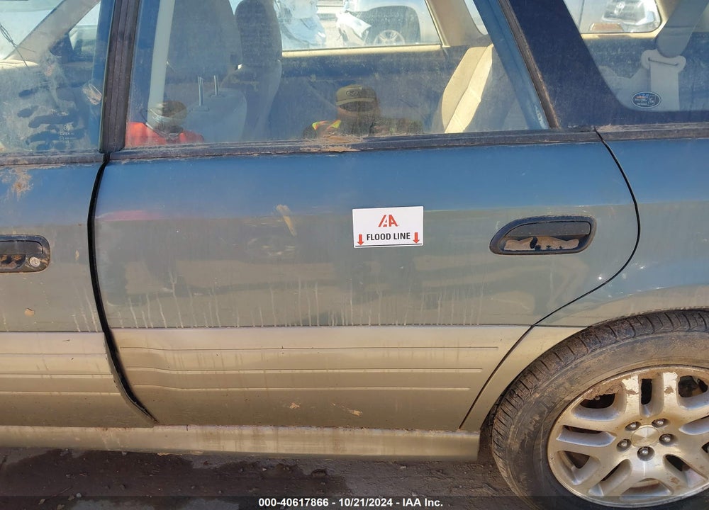 2000 SUBARU OUTBACK VIN: 4S3BH6759Y7659705