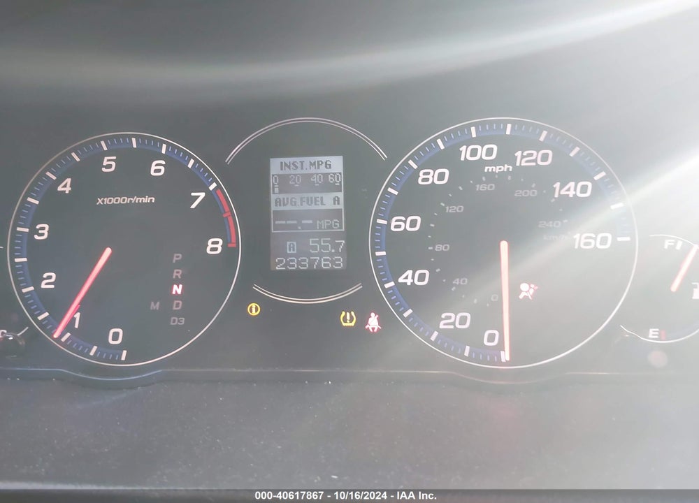 2007 ACURA TSX VIN: JH4CL96887C008666