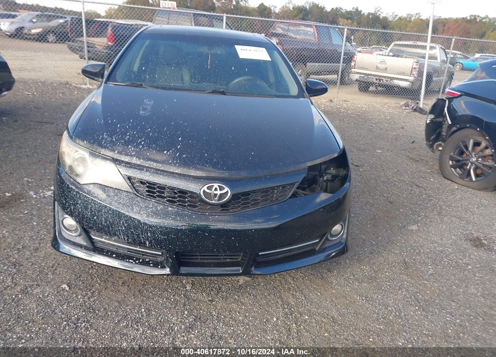 2012 TOYOTA CAMRY SE VIN: 4T1BF1FK9CU030709