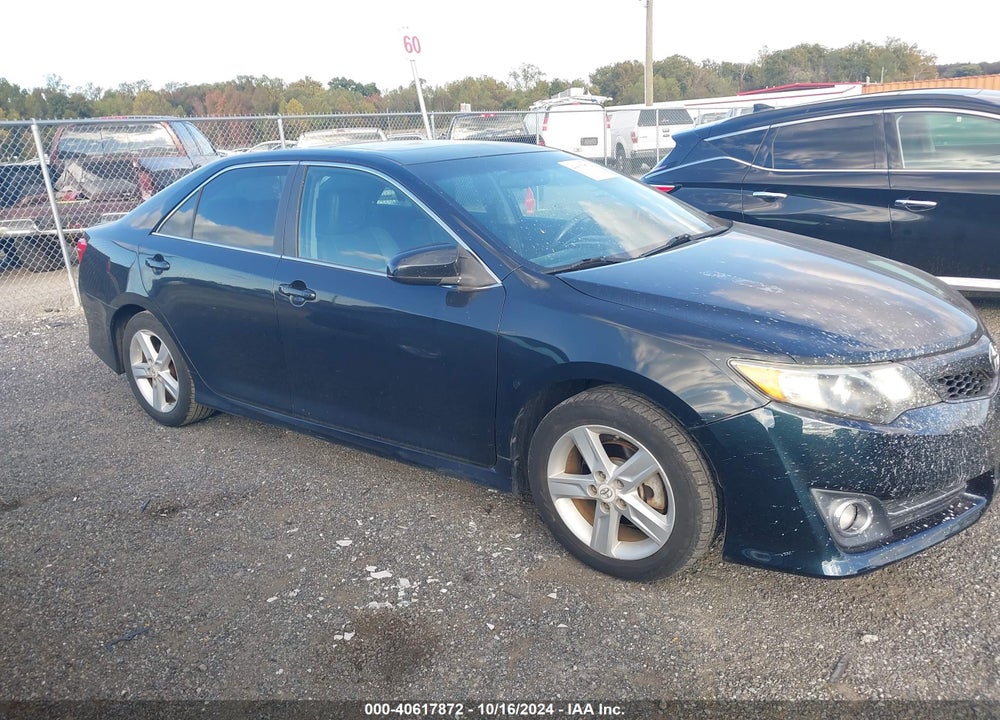 2012 TOYOTA CAMRY SE VIN: 4T1BF1FK9CU030709