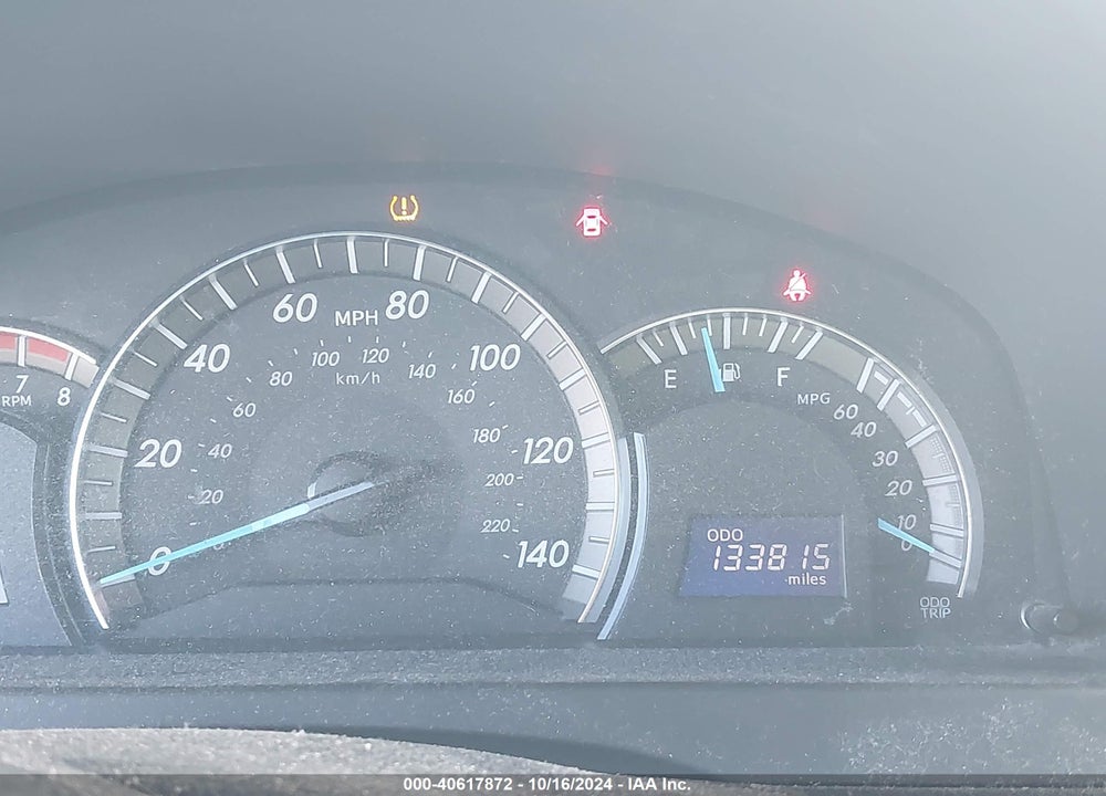 2012 TOYOTA CAMRY SE VIN: 4T1BF1FK9CU030709