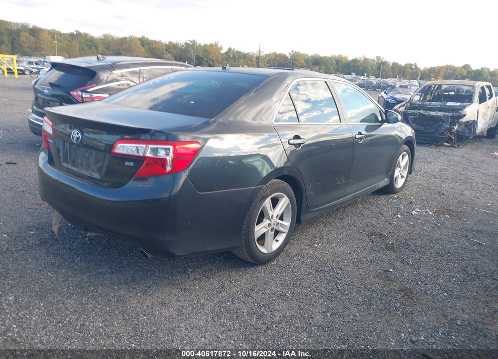 2012 TOYOTA CAMRY SE VIN: 4T1BF1FK9CU030709