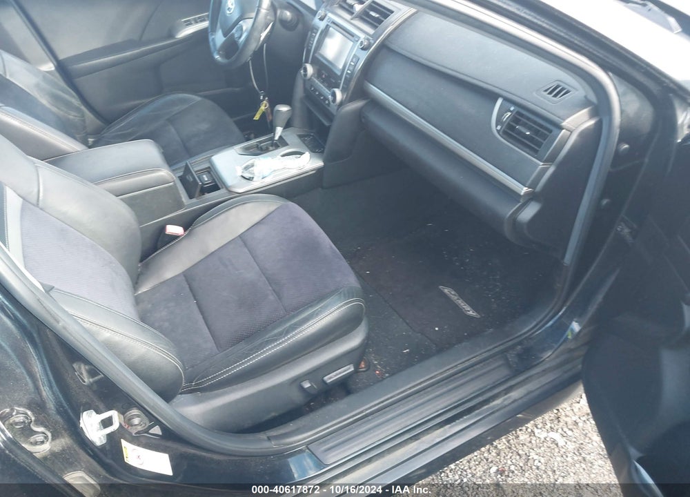 2012 TOYOTA CAMRY SE VIN: 4T1BF1FK9CU030709