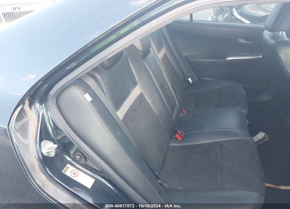 2012 TOYOTA CAMRY SE VIN: 4T1BF1FK9CU030709