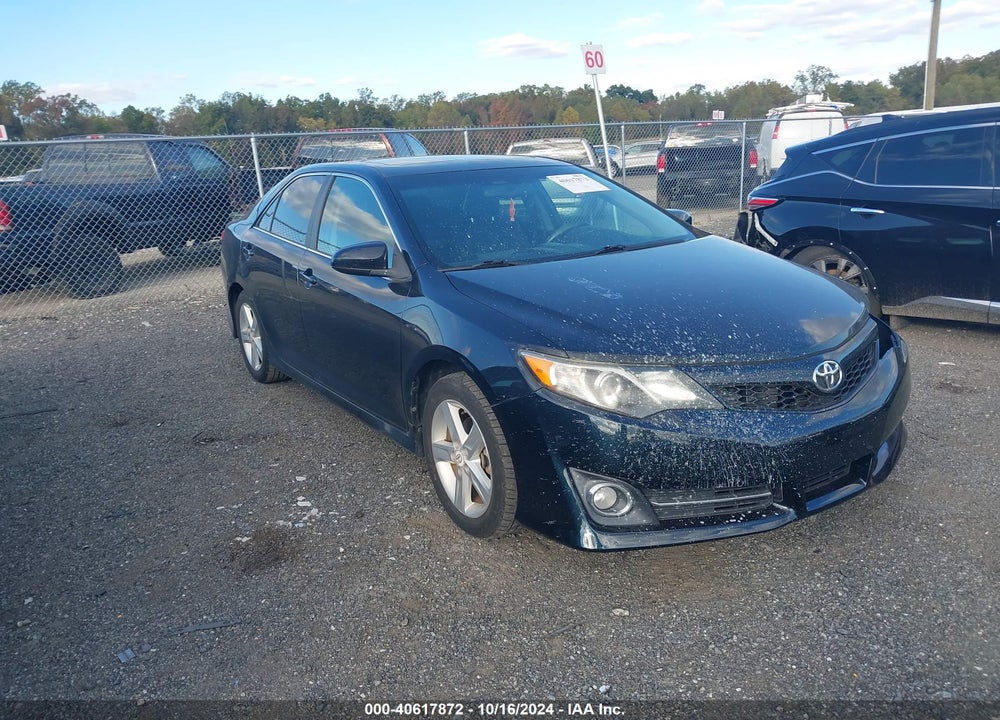 2012 TOYOTA CAMRY SE VIN: 4T1BF1FK9CU030709