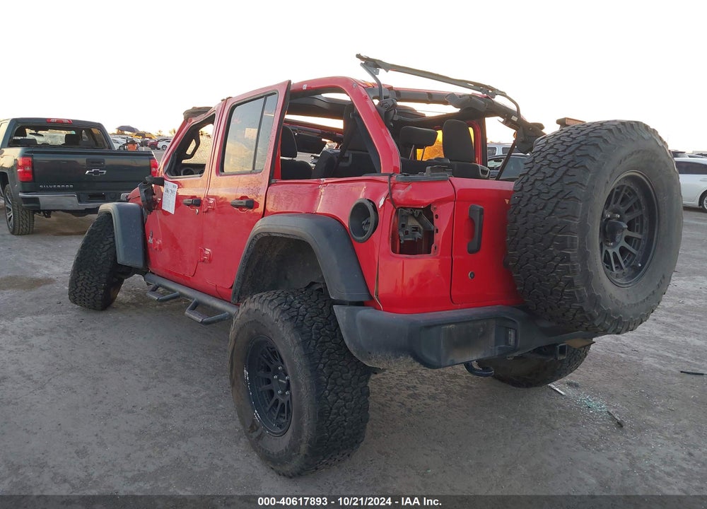 2018 JEEP WRANGLER UNLIMITED SPORT S 4X4 VIN: 1C4HJXDG7JW122224