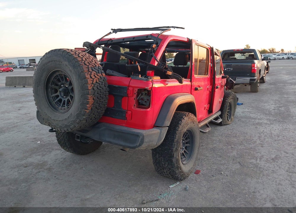 2018 JEEP WRANGLER UNLIMITED SPORT S 4X4 VIN: 1C4HJXDG7JW122224