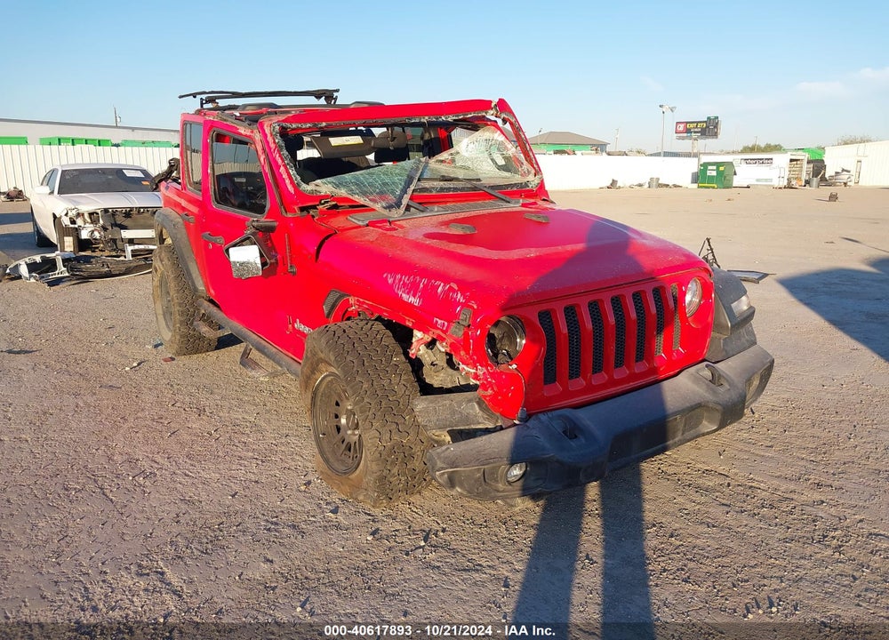 2018 JEEP WRANGLER UNLIMITED SPORT S 4X4 VIN: 1C4HJXDG7JW122224