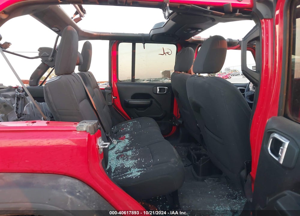 2018 JEEP WRANGLER UNLIMITED SPORT S 4X4 VIN: 1C4HJXDG7JW122224