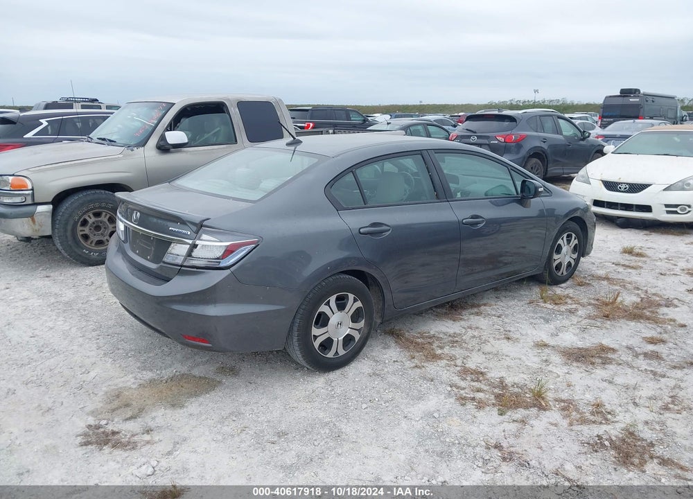 2013 HONDA CIVIC HYBRID VIN: 19XFB4F26DE003129