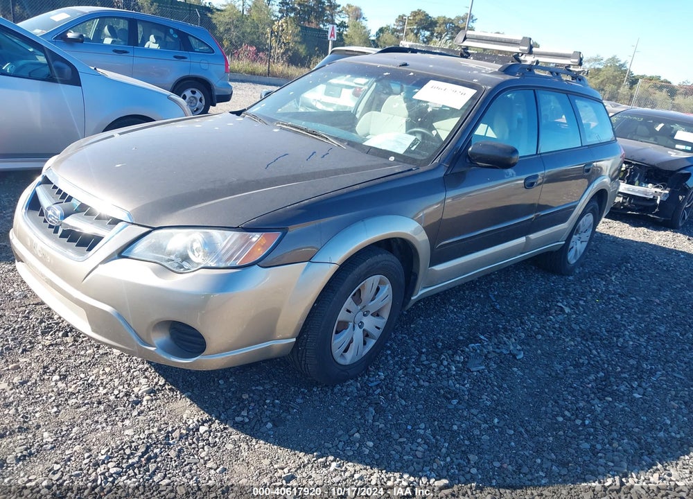 2008 SUBARU OUTBACK VIN: 4S4BP60C487320924