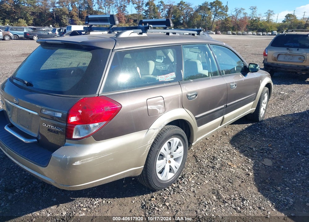 2008 SUBARU OUTBACK VIN: 4S4BP60C487320924
