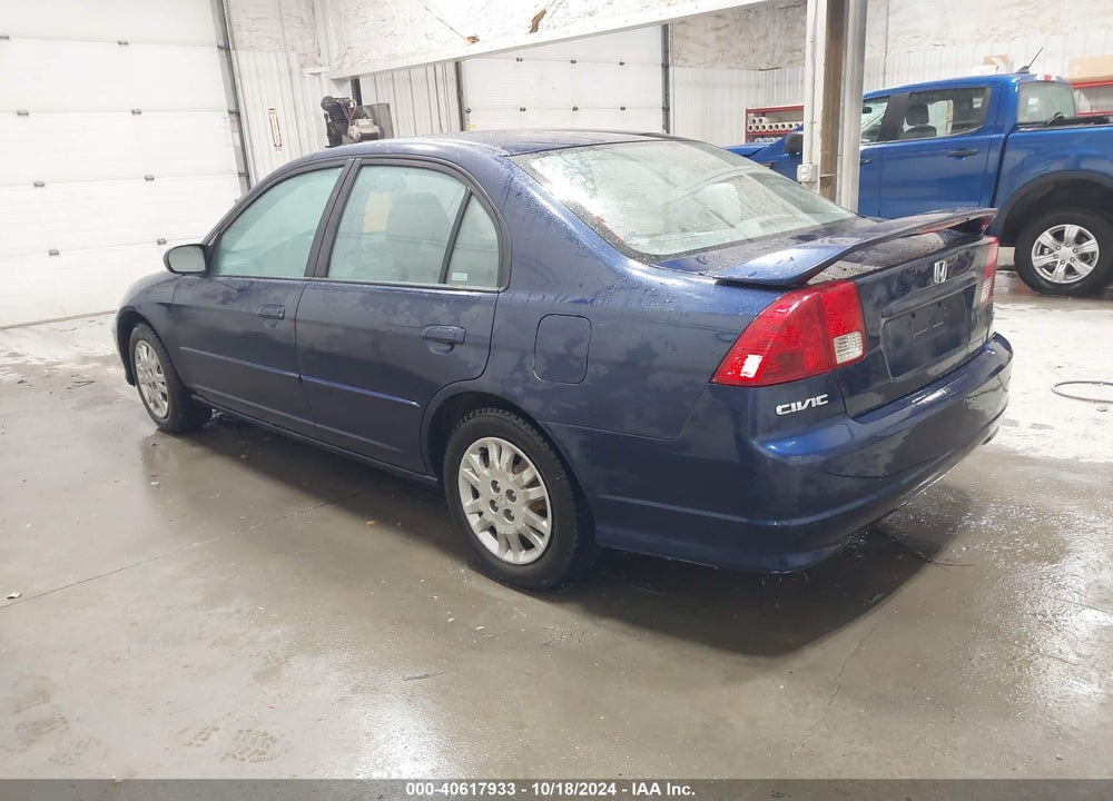 2004 HONDA CIVIC LX VIN: 2HGES15584H521691