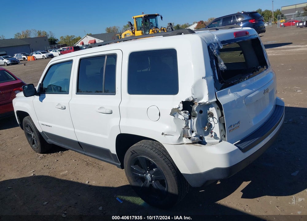 2016 JEEP PATRIOT LATITUDE VIN: 1C4NJRFB8GD691328