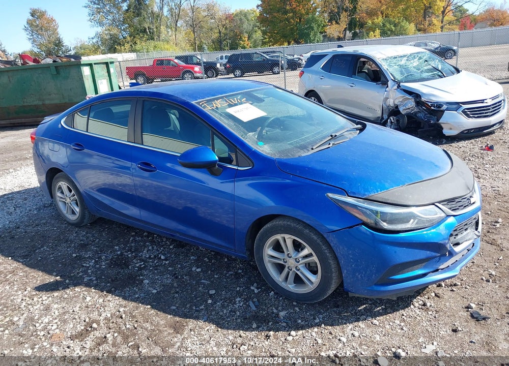 2018 CHEVROLET CRUZE LT AUTO VIN: 1G1BE5SM9J7245842