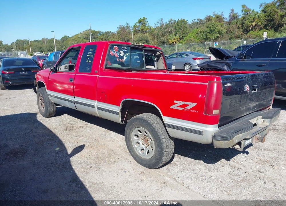 1995 CHEVROLET GMT-400 K1500 VIN: 1GCEK19K2SE208168