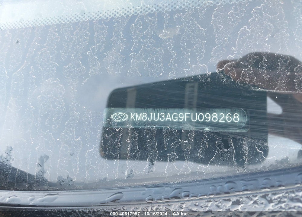 2015 HYUNDAI TUCSON LIMITED VIN: KM8JU3AG9FU098268