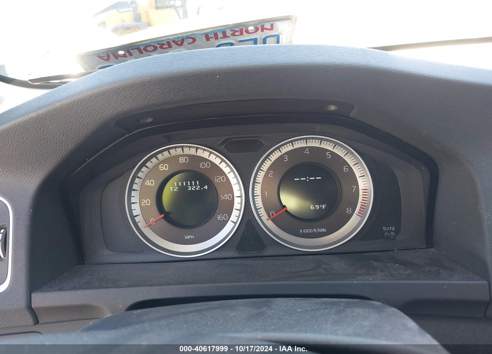 2012 VOLVO S60 T5 VIN: YV1622FS8C2123735