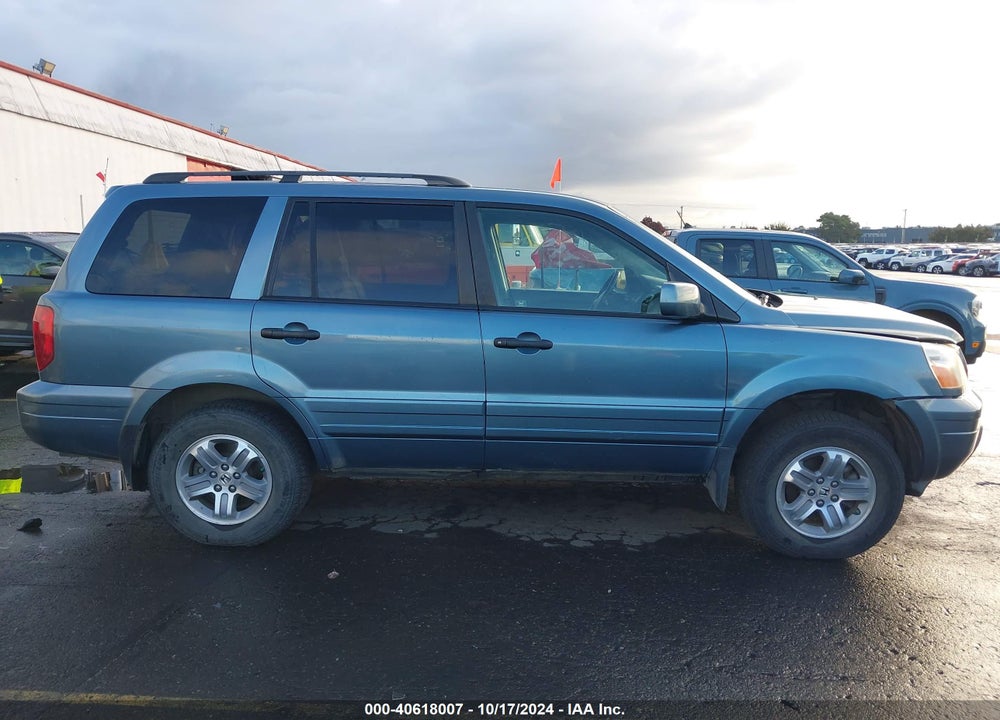 2005 HONDA PILOT EX-L VIN: 2HKYF18575H561393