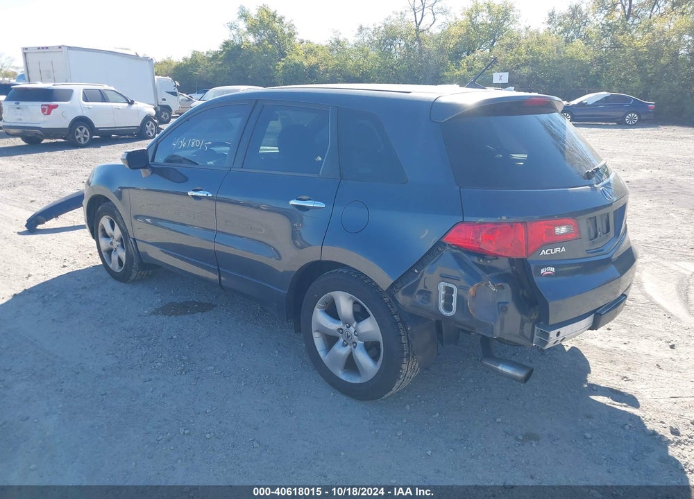 2007 ACURA RDX VIN: 5J8TB18247A022530