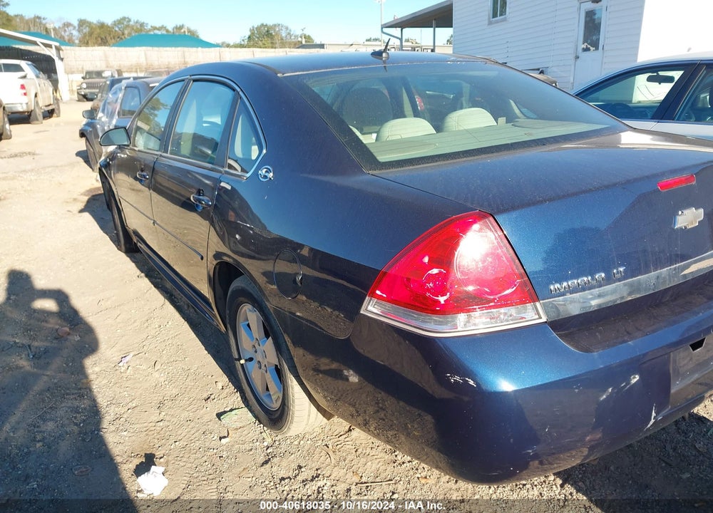2009 CHEVROLET IMPALA LT VIN: 2G1WT57K691240962