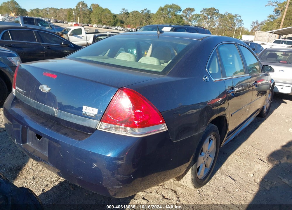 2009 CHEVROLET IMPALA LT VIN: 2G1WT57K691240962