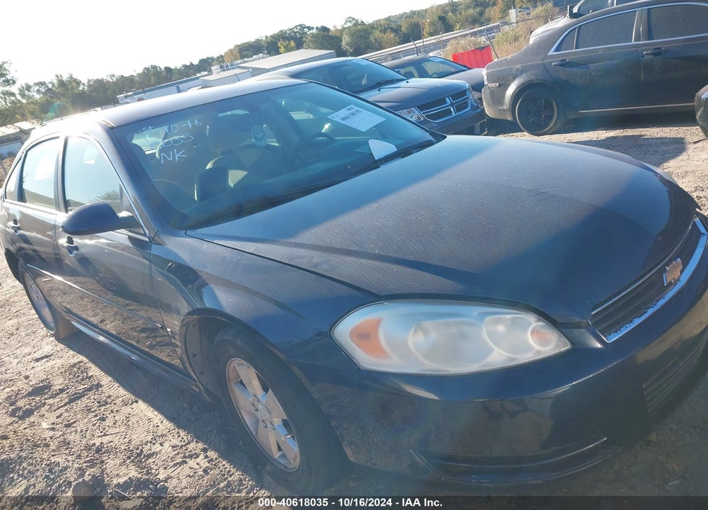 2009 CHEVROLET IMPALA LT VIN: 2G1WT57K691240962
