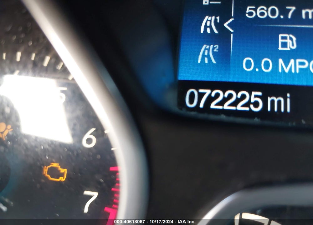 2019 FORD ESCAPE S VIN: 1FMCU0F79KUA54023