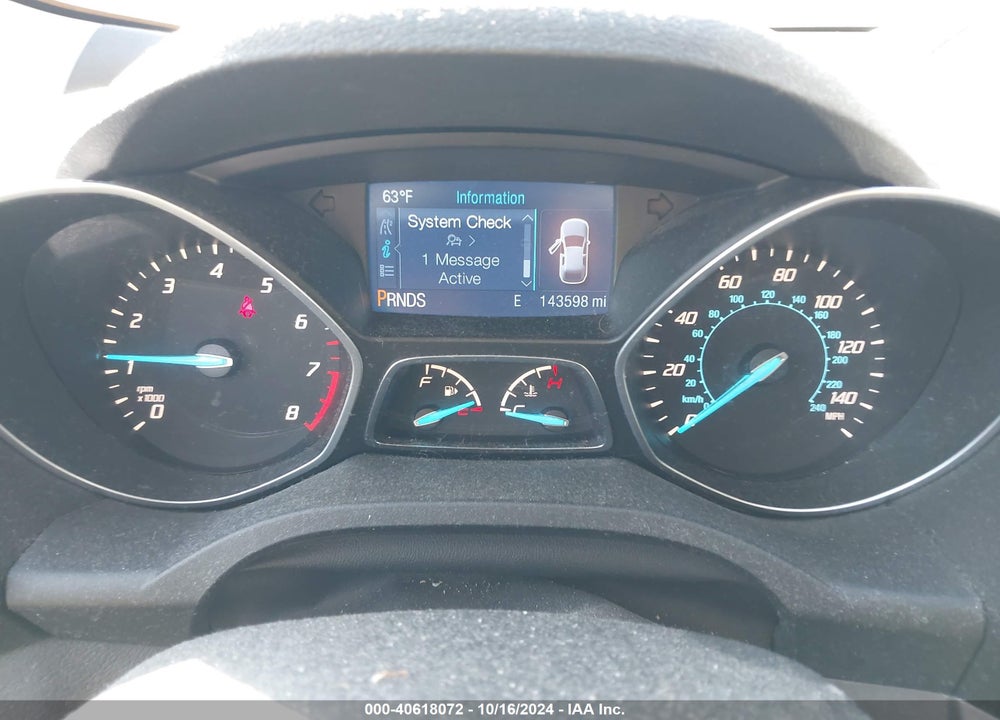 2014 FORD ESCAPE SE VIN: 1FMCU0GX5EUC93426