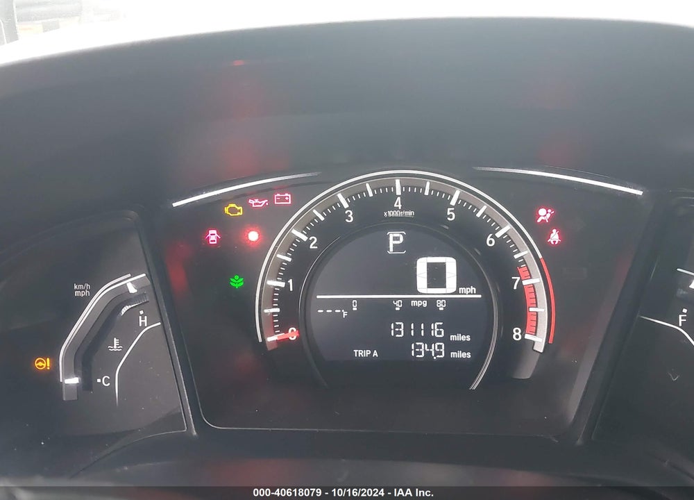 2016 HONDA CIVIC LX VIN: 2HGFC2F51GH535555