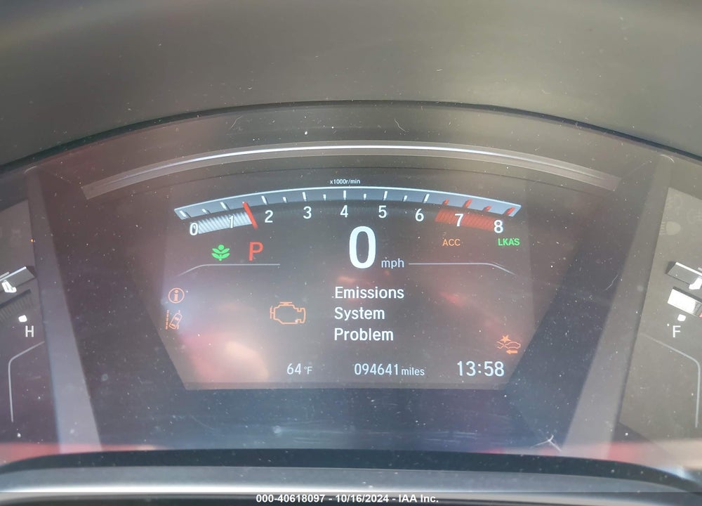 2019 HONDA CR-V EX VIN: 7FARW1H56KE038790