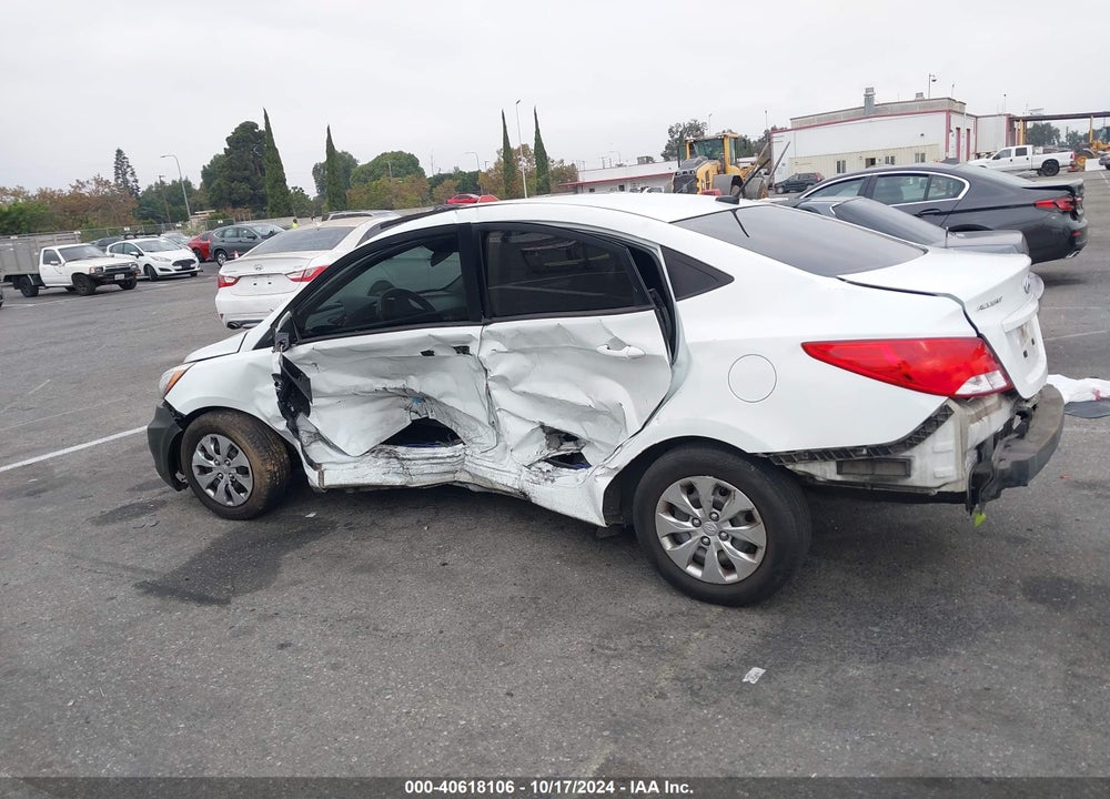 2015 HYUNDAI ACCENT GLS VIN: KMHCT4AE1FU882928