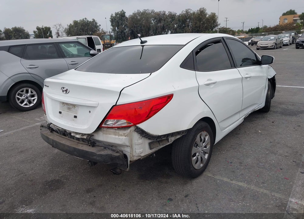 2015 HYUNDAI ACCENT GLS VIN: KMHCT4AE1FU882928