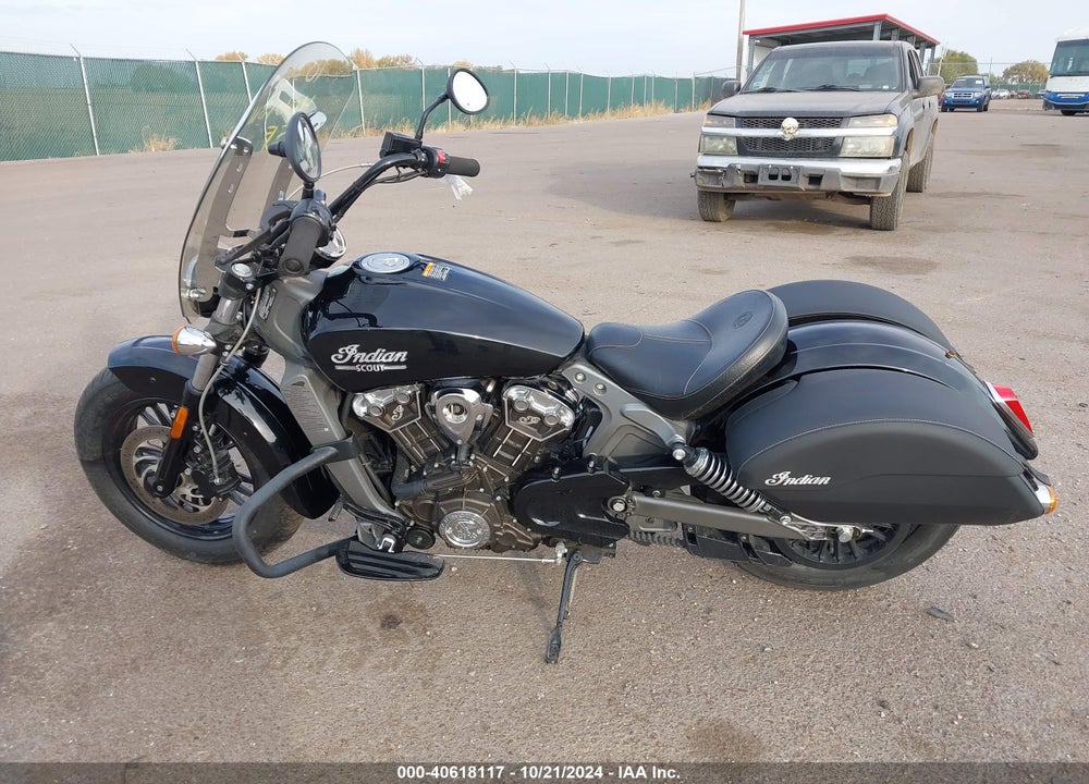 2015 INDIAN MOTORCYCLE CO. SCOUT ABS VIN: 56KMSA00XF3102330