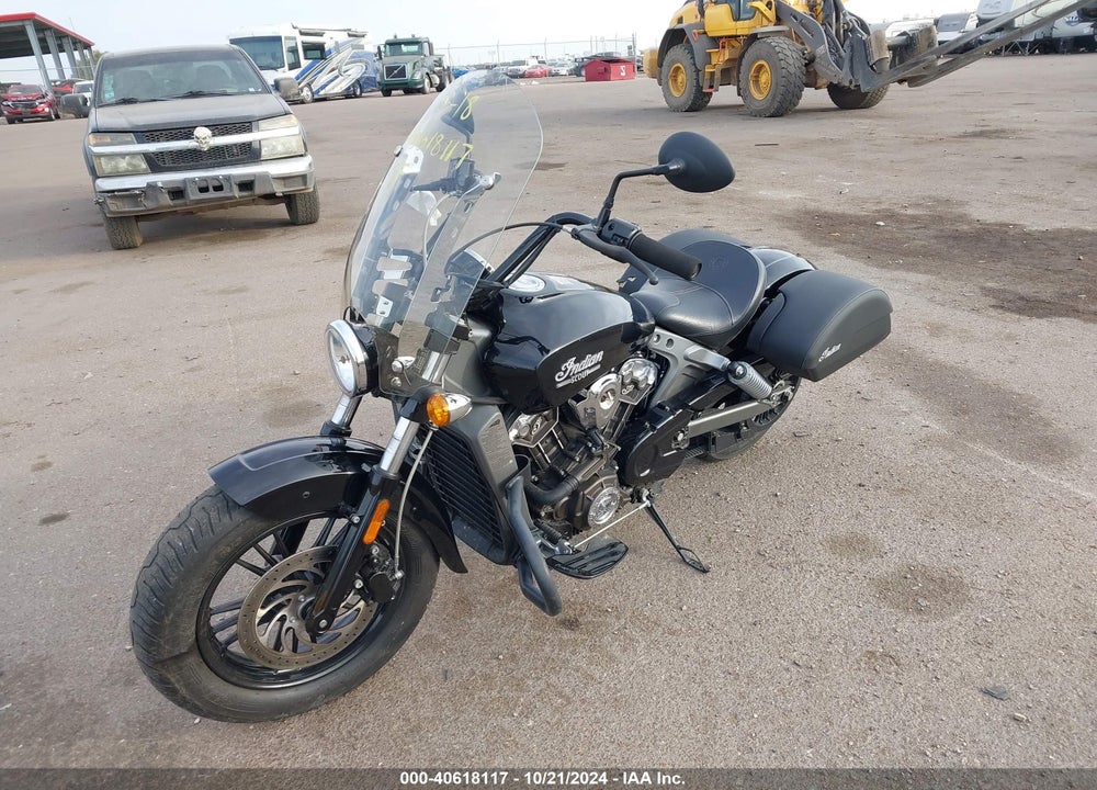 2015 INDIAN MOTORCYCLE CO. SCOUT ABS VIN: 56KMSA00XF3102330