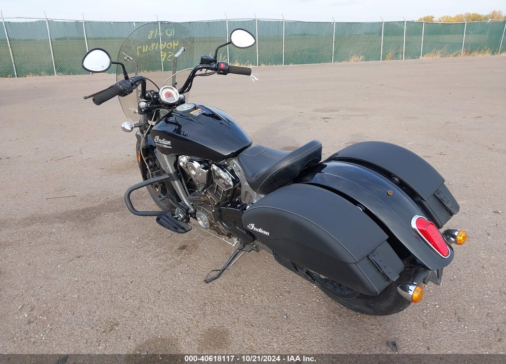 2015 INDIAN MOTORCYCLE CO. SCOUT ABS VIN: 56KMSA00XF3102330