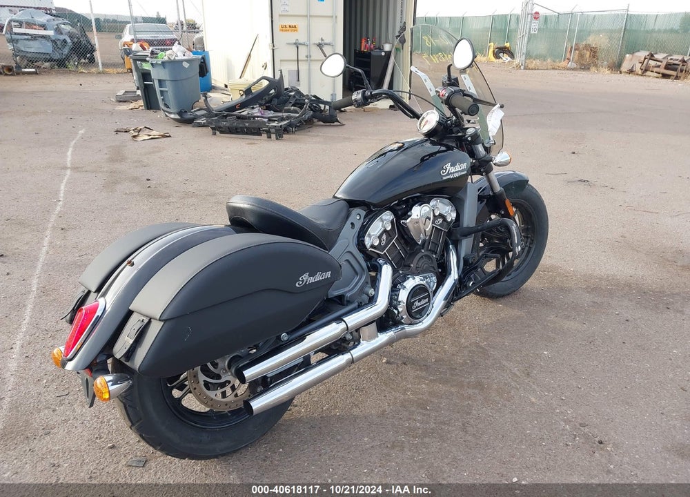 2015 INDIAN MOTORCYCLE CO. SCOUT ABS VIN: 56KMSA00XF3102330