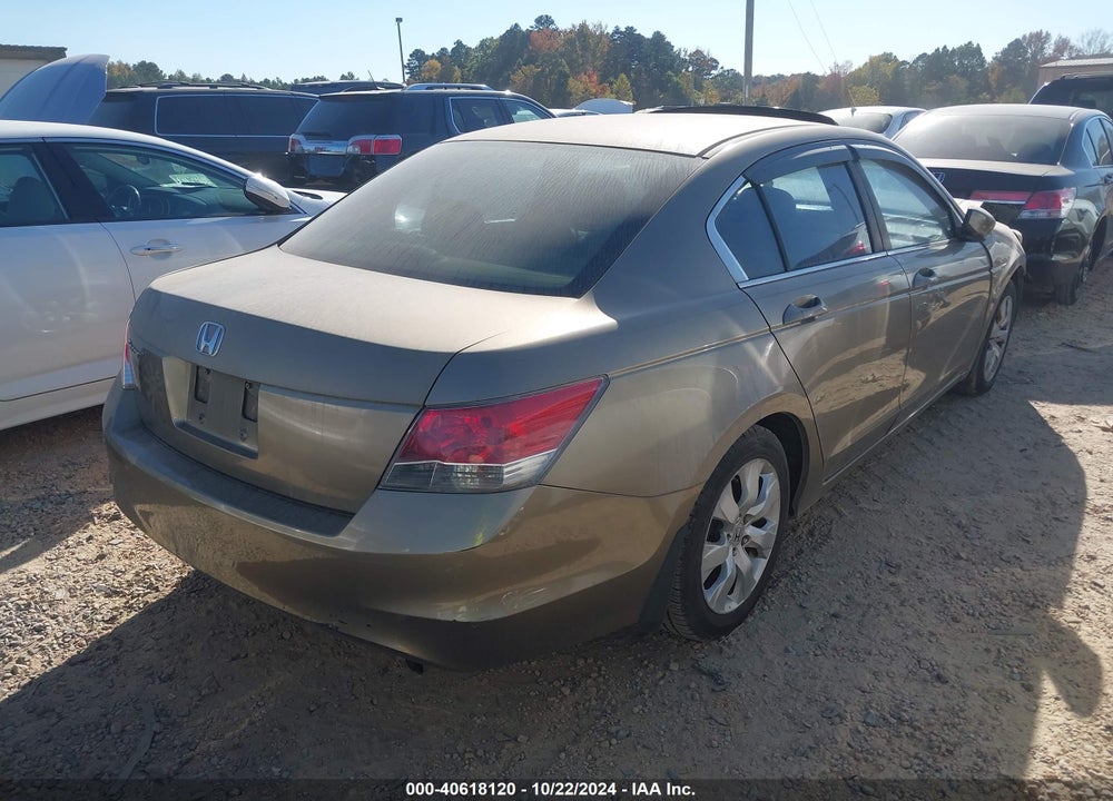 2008 HONDA ACCORD 2.4 EX VIN: 1HGCP26768A089315