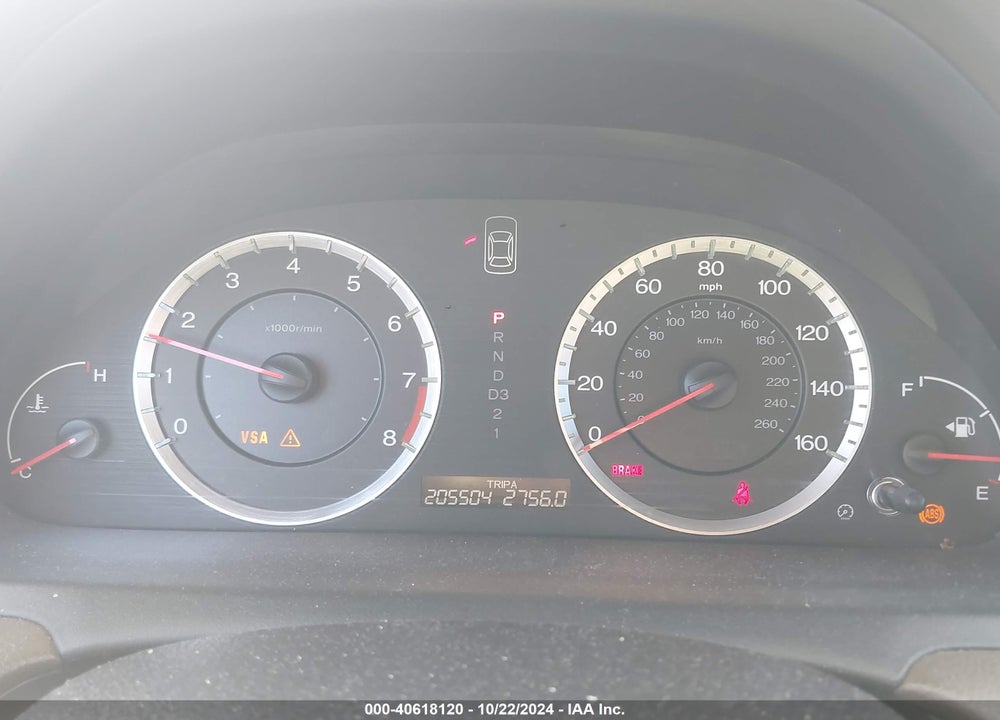 2008 HONDA ACCORD 2.4 EX VIN: 1HGCP26768A089315