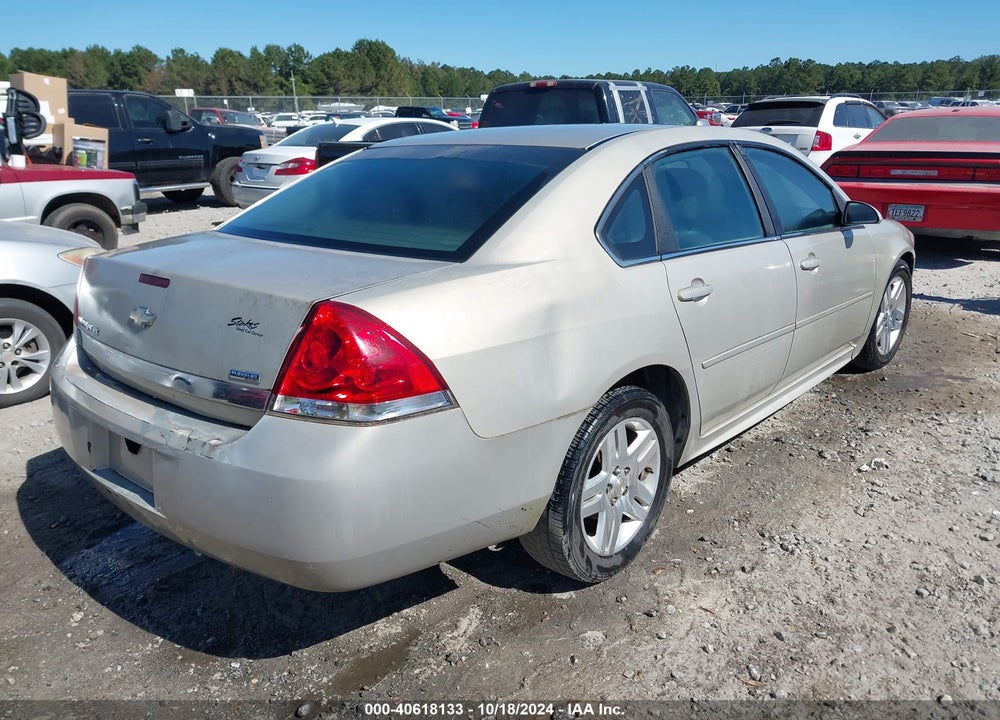 2011 CHEVROLET IMPALA LT VIN: 2G1WG5EK8B1160012