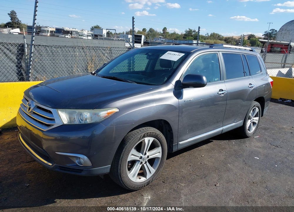 2011 TOYOTA HIGHLANDER LIMITED V6 VIN: 5TDDK3EH0BS076748